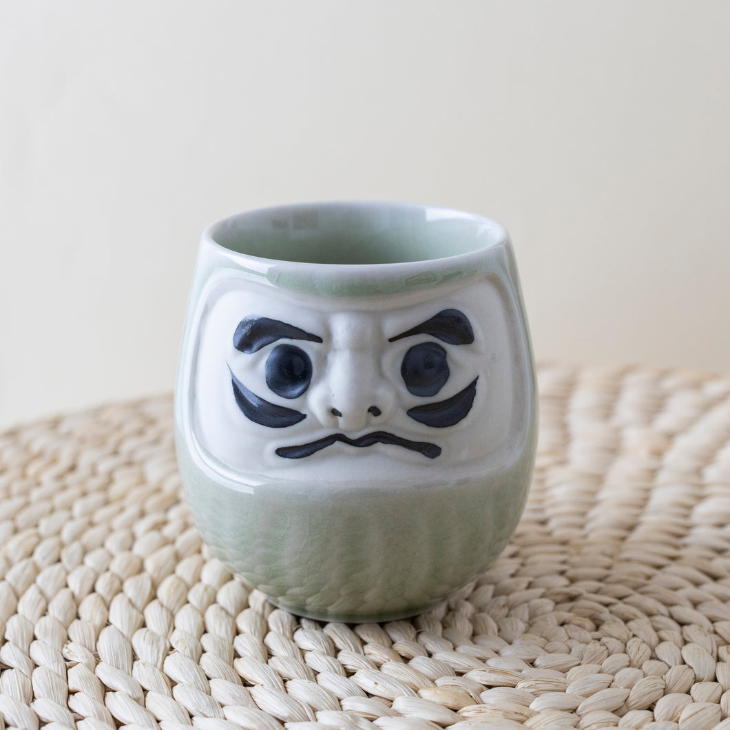 DARUMA KRUS - PASTEL GRØN